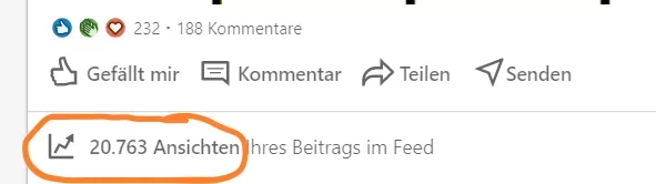 linkedin organisch reichweite.webp