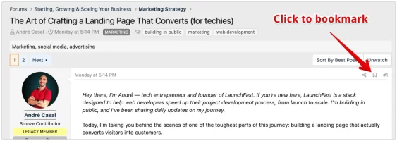 (7) MARKETING - The Art of Crafting a Landing Page That Converts (for techies) | The Fastlane...webp