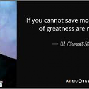 W. Clement Stone quote