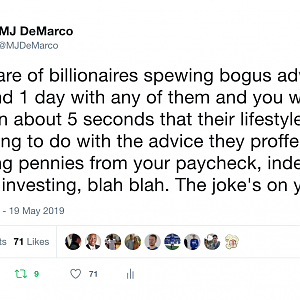 Bogus Billionaire Advice